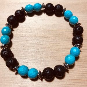 Lava Stone Essential Oil Diffuser Bracelet